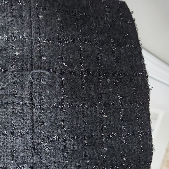 Style & Co. Jacket blazer black sparkle lined size 18 New Years Eve party - Picture 4 of 8